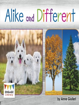 cover image of Alike and Different
